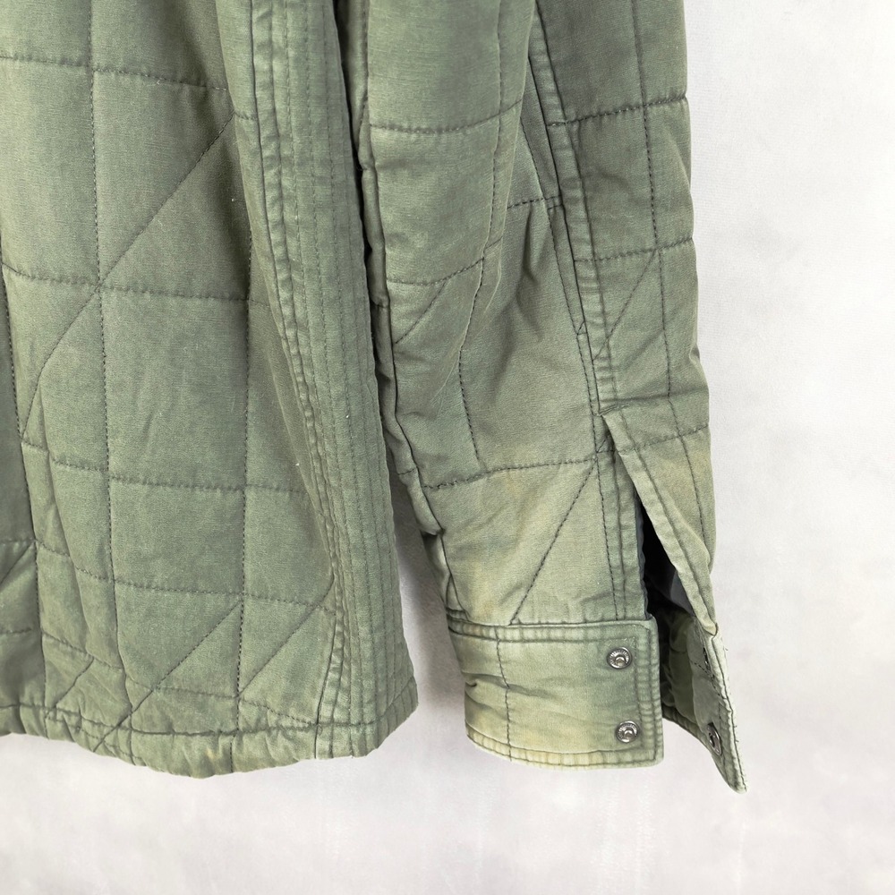 Hurley Mens Quilted Jacket Size‎ M Utility Military Skate Outdoor Grunge Street - Picture 8 of 16